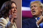 Thế khó của ông Trump trước bà Harris trong bầu cử Tổng thống Mỹ